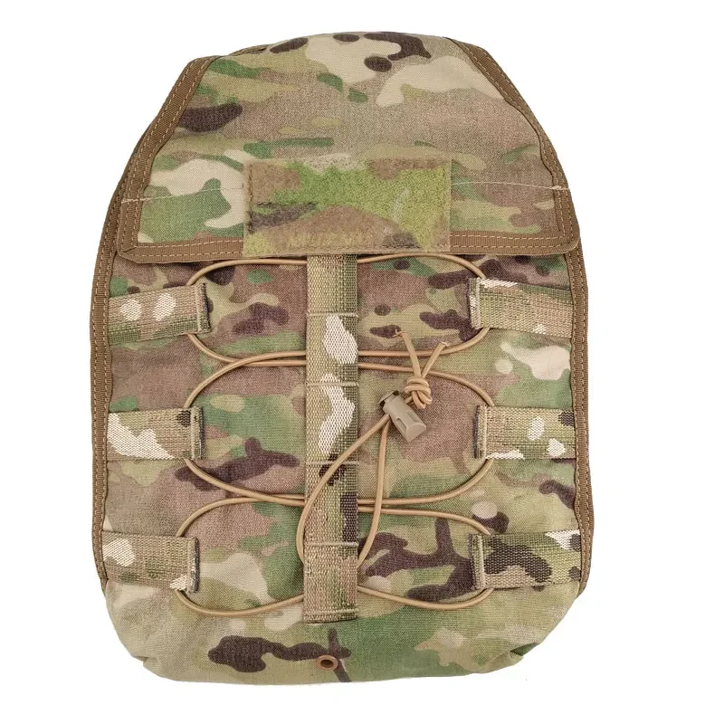 Mochila portadora de placa táctica, bolsa Molle de asalto Airsoft, chaleco de caza al aire libre, accesorio, equipo de bolsa Multicam - imagen 2