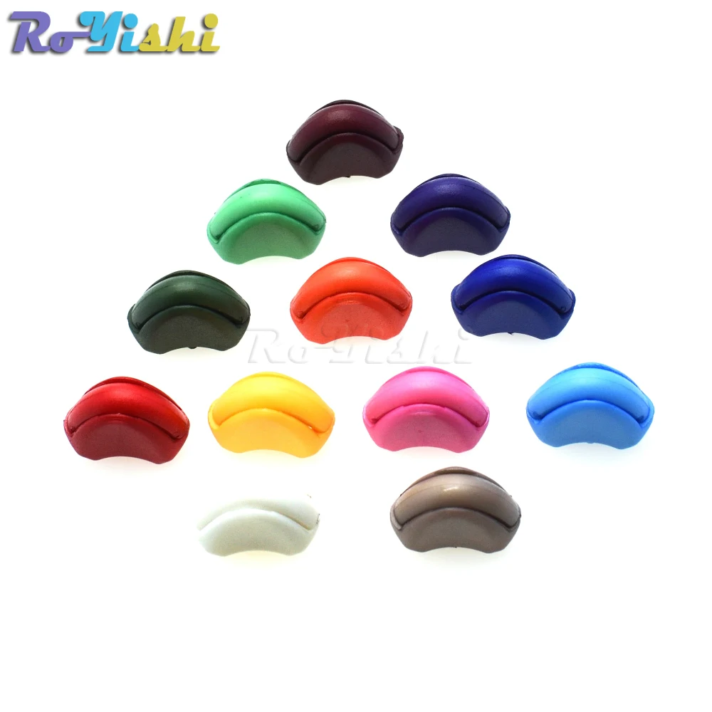 12 unids/pack de plástico colorido con cremallera, extremos de cordón, tapón de bloqueo para Paracord/ropa - imagen 3