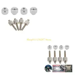 J1HC Conveniente tuerca tornillo apretada a mano para conversión puentes acero carbono