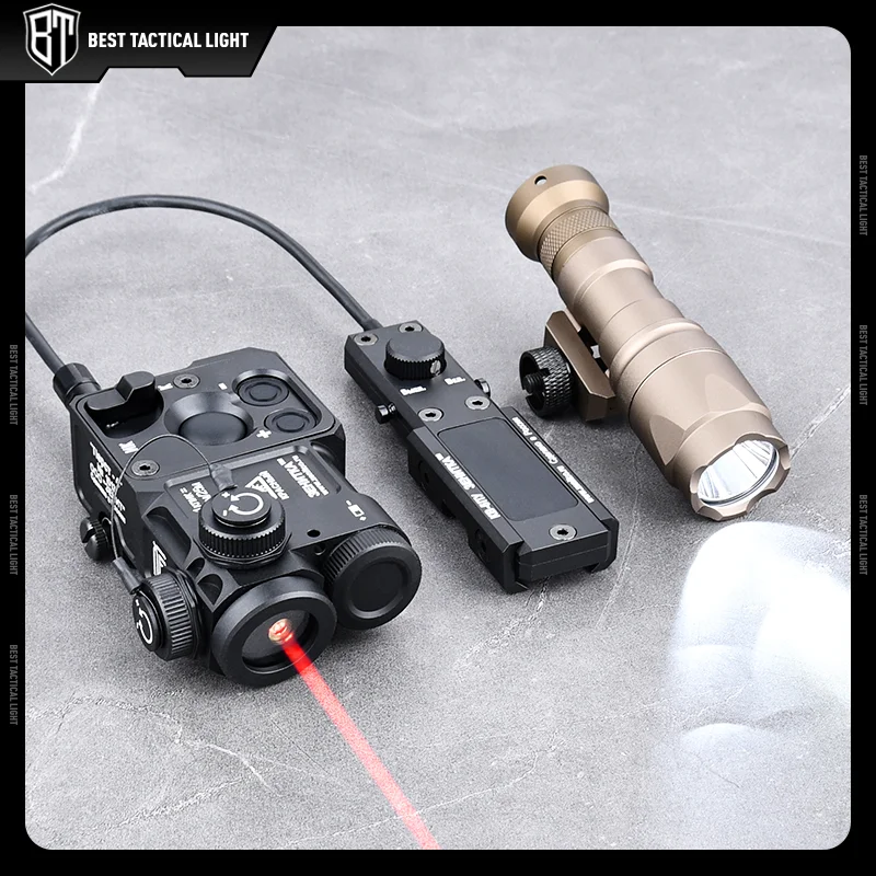 Zenitco-linterna táctica de Metal Perst-4, indicador láser de punto rojo SF M300A M600C, luz blanca, 400/600 lúmenes, accesorios Airsoft - imagen 3