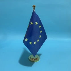 Bandera SKY Unión Europea sobremesa – Poliéster para oficina