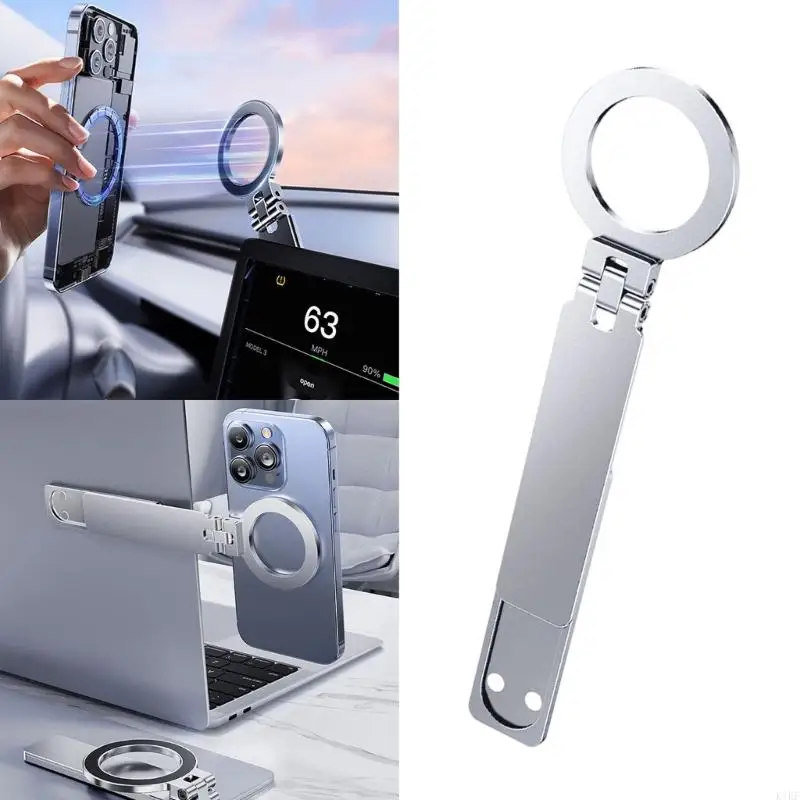 Soporte para teléfono coche magnético fuerte con rotación total - imagen 4