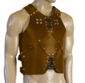 brown breastplate