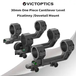 VictOptics Montura Picatinny 30mm Cantilever Coseno Nivel Burbuja