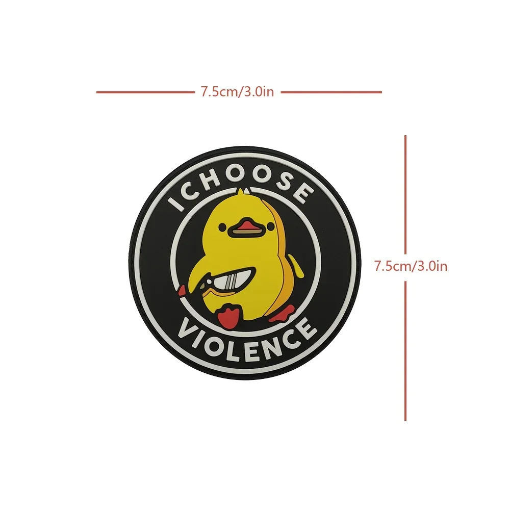 Parche táctico Velcro bordado de pato para mochila MOLLE - imagen 5
