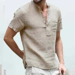 Camiseta militar verano manga corta algodón hombre - Transpirable casual