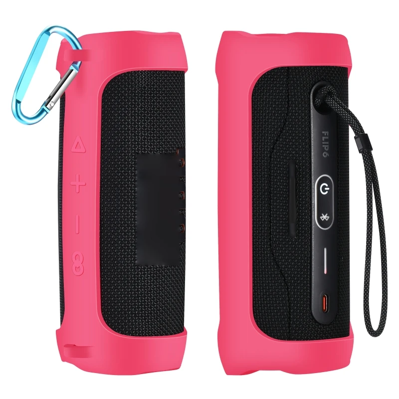 Fundas protectoras silicona para altavoz 6/5, con correa, envío directo - imagen 4