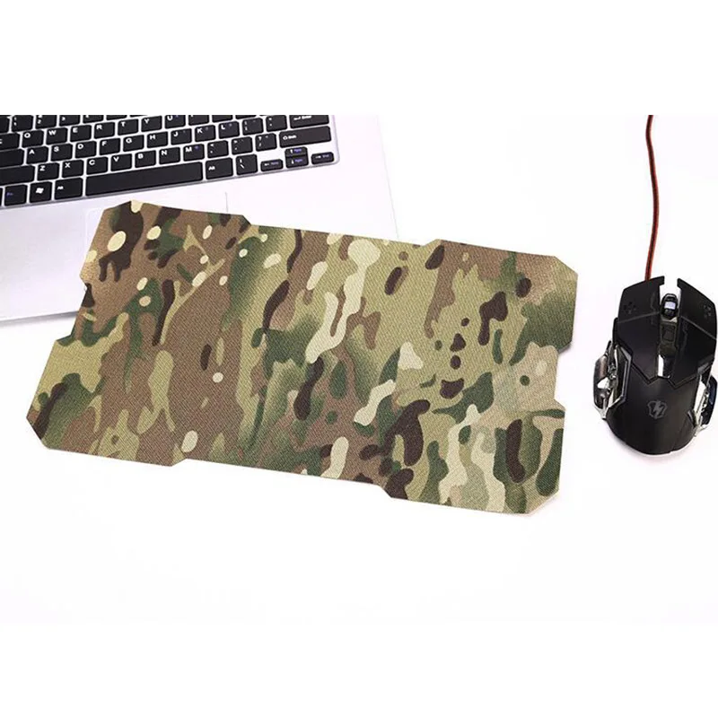 Alfombrilla de ratón táctica militar de doble cara, alfombrilla de camuflaje para ordenador portátil, antideslizante, Universal - imagen 5