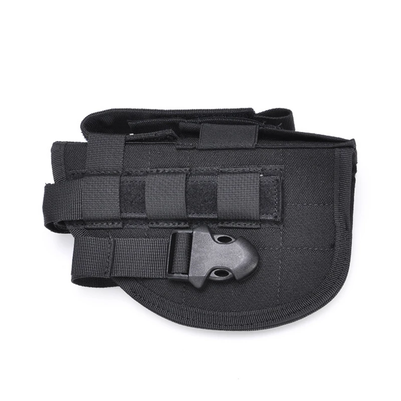 Funda táctica Universal para pistola Molle, cinturón de caza Airsoft, bolsa para pistola para revólver, compacto, subcompacto, mano derecha - imagen 5