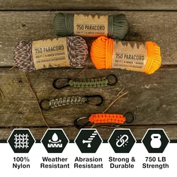 Paracord 4mm nylon – Cuerda resistente supervivencia