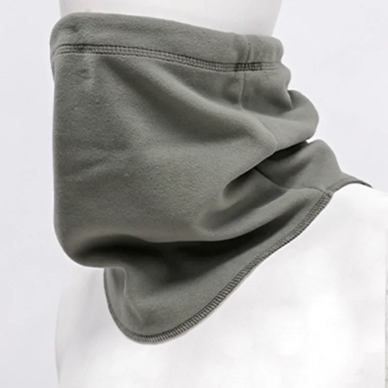 Calentador de cuello de forro polar térmico de invierno para ciclismo y esquí al aire libre - imagen 2