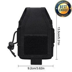 Bolsa táctica Molle para Walkie Talkie 1000D exterior