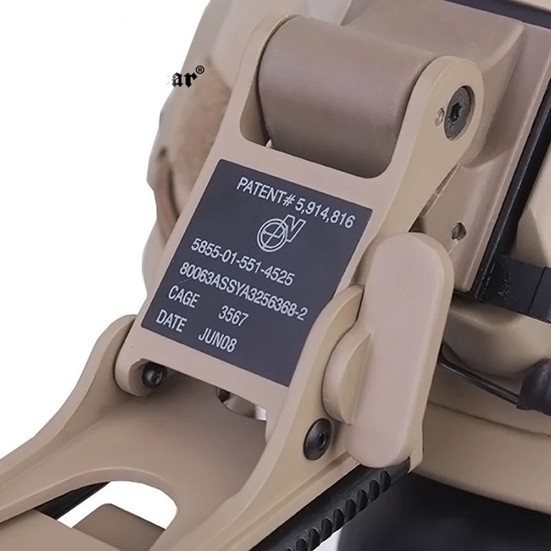 Emersongear soporte abatible NVG para casco – Aluminio táctico