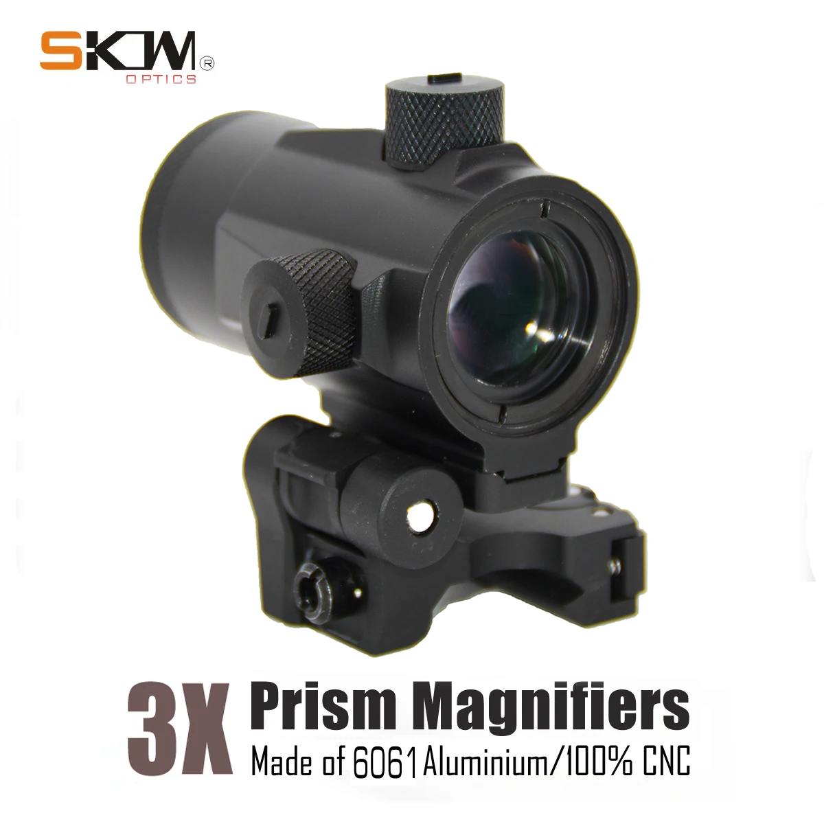 SKWoptics 3x MAGNIFIERS Rifle Scope para Red Dot holográfico, hecho de aluminio - imagen 3