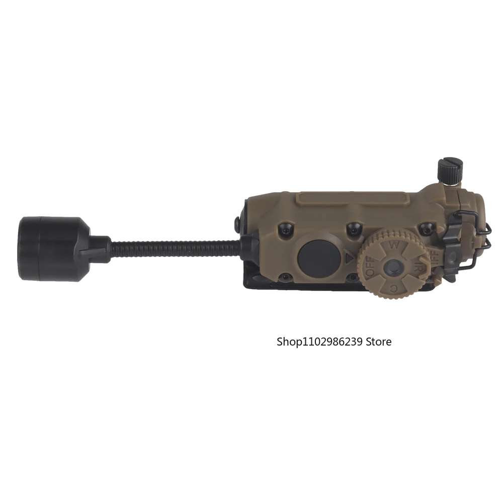 Sidewinder-luz multiusos para casco, linterna LED auxiliar roja/verde/azul/blanca/IR, lámpara para casco de caza - imagen 2