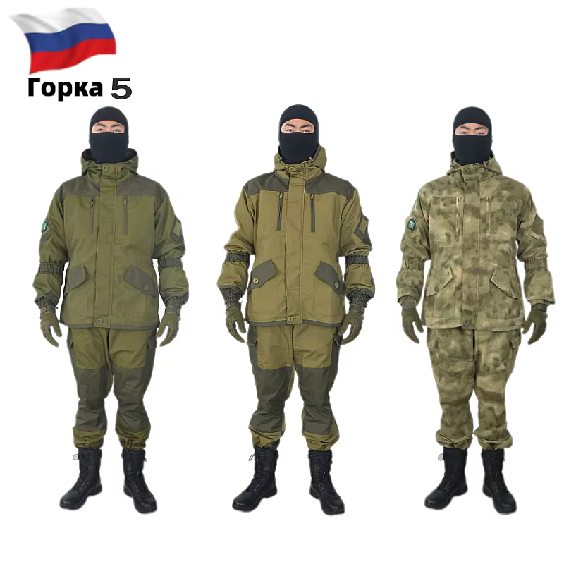 Traje Gorka 5 con forro polar – Conjunto montaña táctico resistente - imagen 2