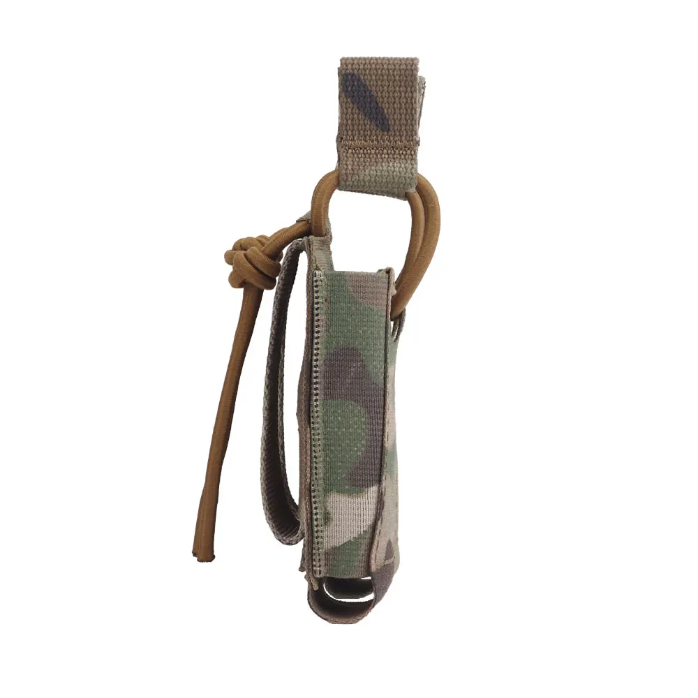 Bolsa MOLLE táctica doble elástica para pistola, cuchillo y linterna - imagen 3