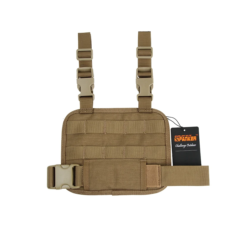 Perchas tácticas para piernas, accesorios Molle, correas para piernas, plomos, bolsas para revistas, equipo para exteriores - imagen 5