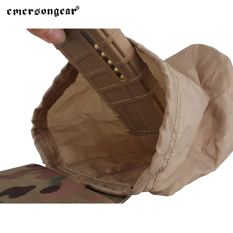 Emersongear-bolsas invisibles para reciclaje de revistas, bolsa de almacenamiento multiusos para acampar, cazar, senderismo, táctica EM6029