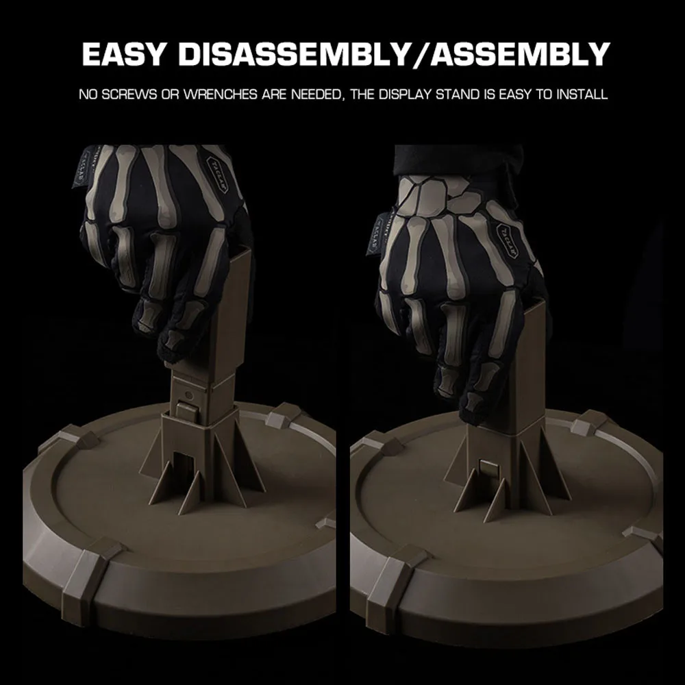 Soporte de exhibición táctico, Base Modular para chaleco de caza, portador de placa, casco Airsoft rápido, cinturón de cintura, soporte para paletas, accesorios - imagen 5