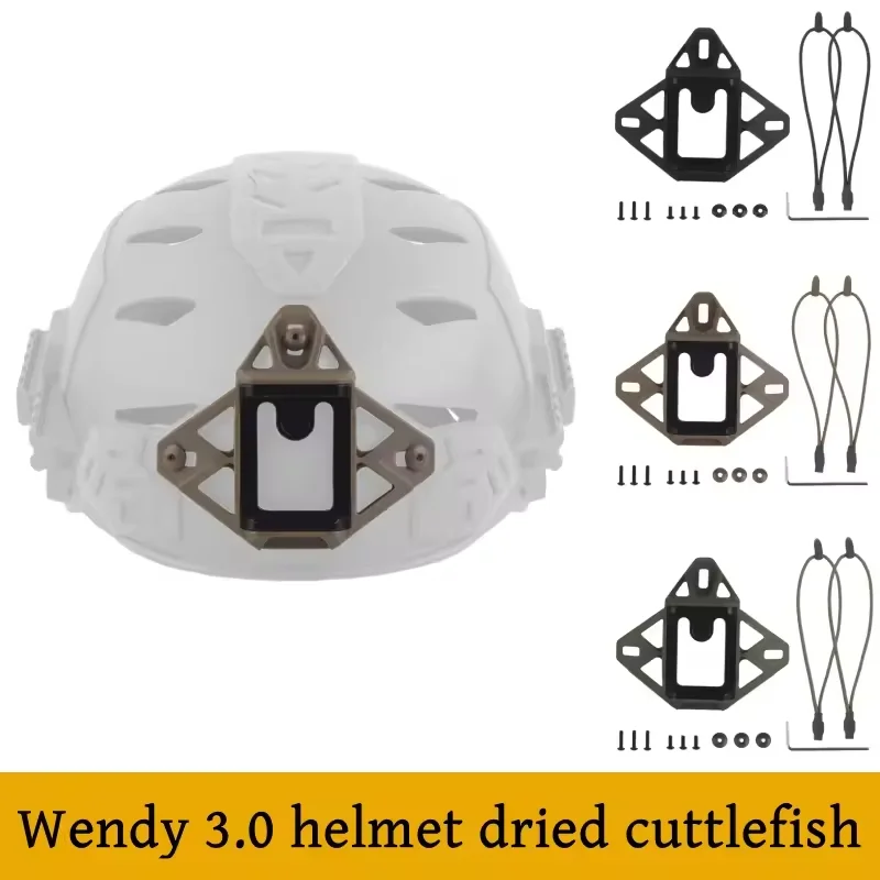 Casco táctico Wendy 3,0 NVG, Base para gafas de visión para WILCOX G19/G24/G30/G34/G69/G70, adaptador, accesorios de combate Airsoft - imagen 2