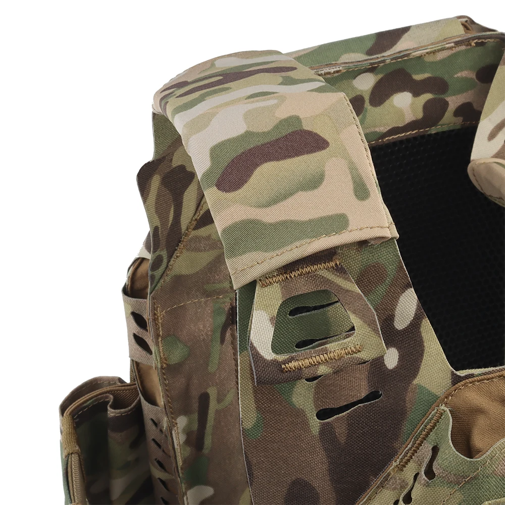 Portador de placa militar táctico, chaleco Airsoft de separación rápida, MOLLE, chaleco táctico ligero, equipo de caza de combate para Paintball - imagen 5