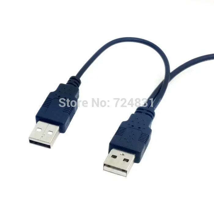 Chenyang CYDZ-Cable USB 2,0 macho a macho B estándar, Cable Dual de 80cm para impresora, escáner Y unidad de disco duro externo - imagen 5