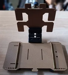 Chaleco táctico MOLLE con funda pectoral para smartphone