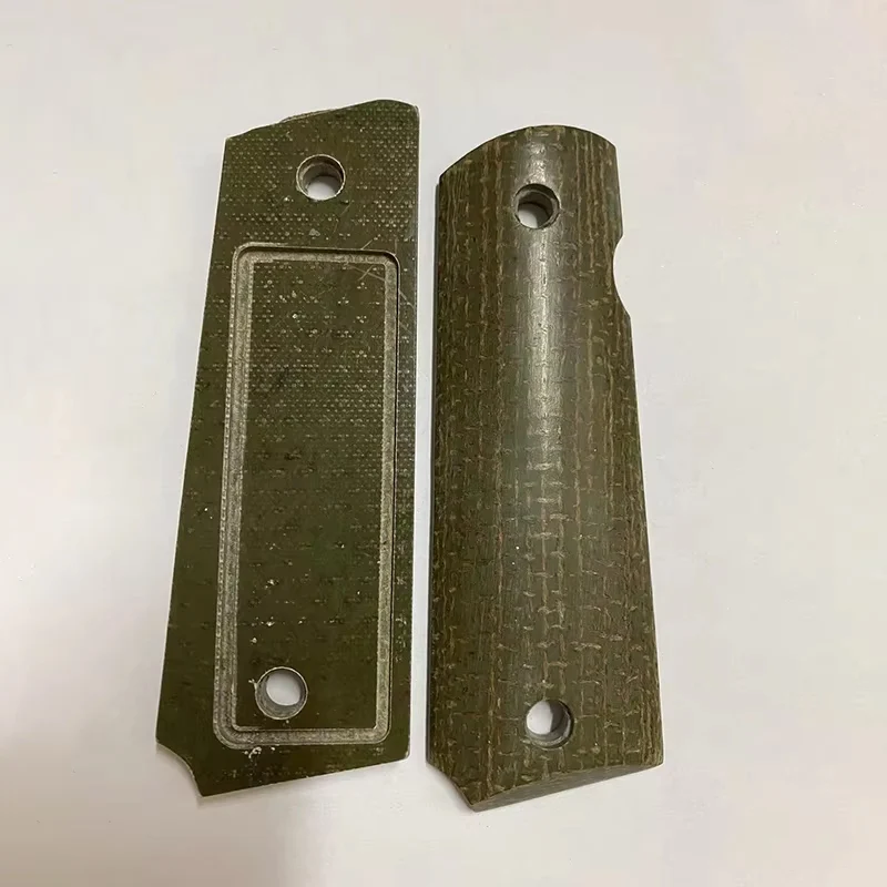 Micarta/Material de resina CNC, accesorios tácticos, modelos 1911, empuñaduras, parches de mango, básculas de pistola personalizadas 1911, fabricación de losas decorativas - imagen 3