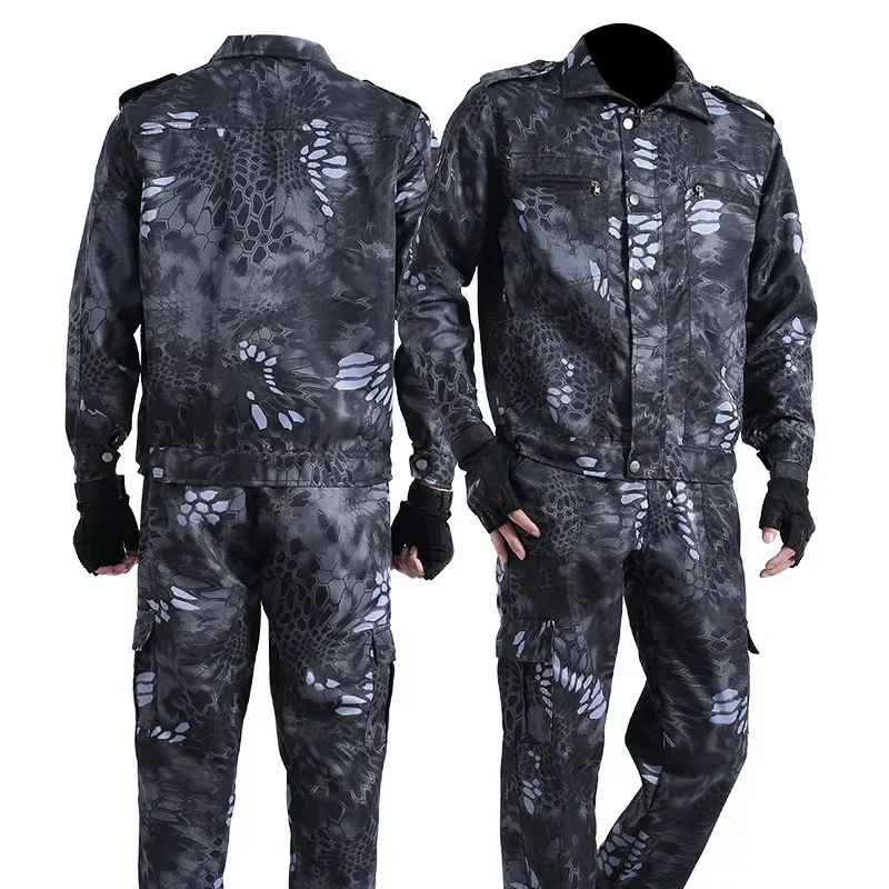 Traje camuflaje táctico para hombre – Caza y paintball - imagen 5