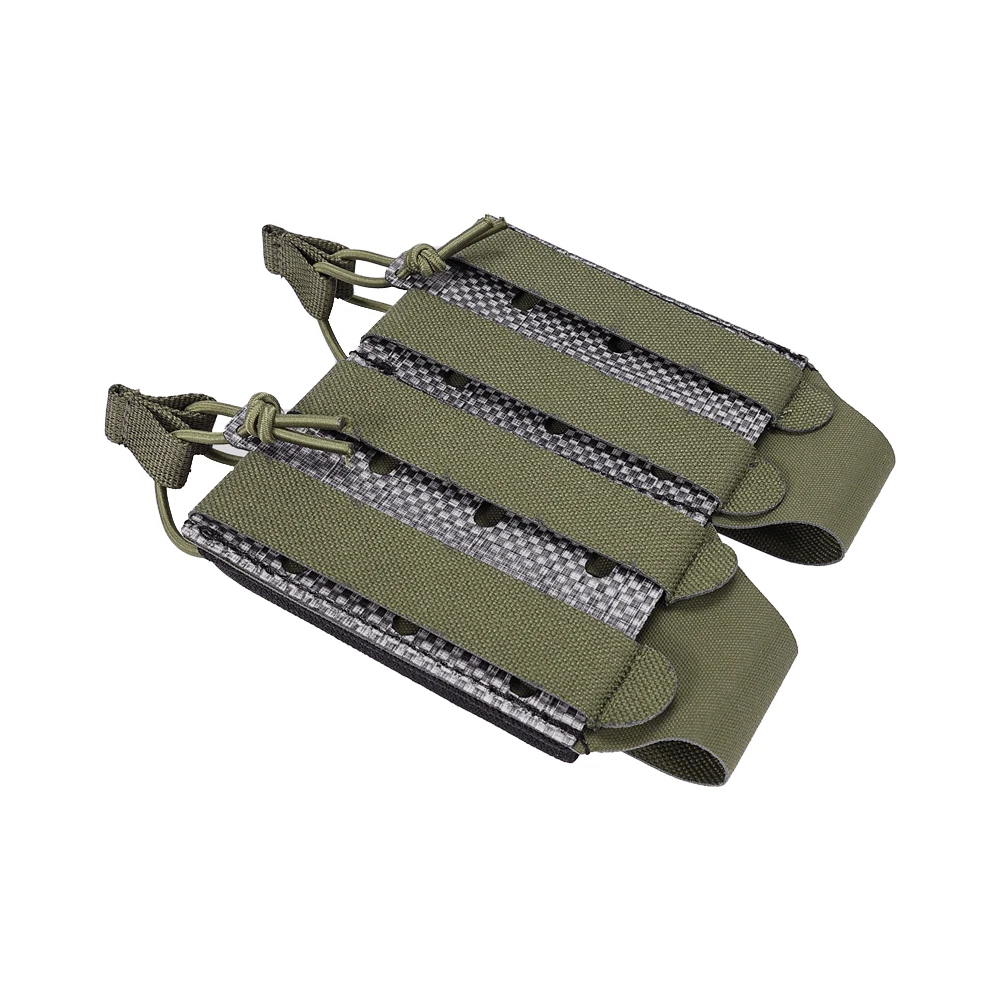 Tegris táctico de nailon 500D, 8 capas®Bolsa de doble imán AR M4, 5,56/7,62, portador de corte láser, bolsa Molle, soporte para revistas, equipo Airsoft - imagen 5