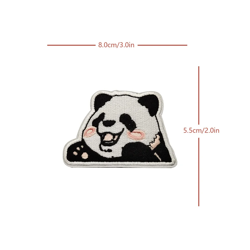 Parche táctico Panda moral – Velcro bordado para MOLLE - imagen 5