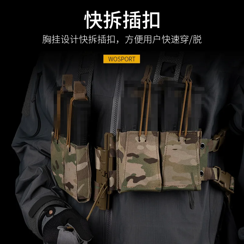 Pecho táctico de camuflaje Modular colgante V2 - imagen 4