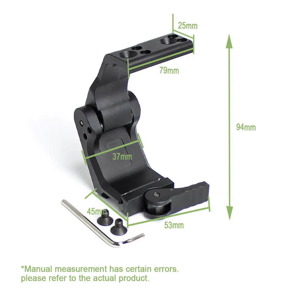 Soporte táctico 2,26 FTC rápido OMNI montaje Universal QD lupa para G33 G43 G45 V3XM V6XM VMX-3T lupa - imagen 3