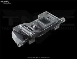 PVS14 Dual Soporte plegable de aluminio para binocular visión nocturna