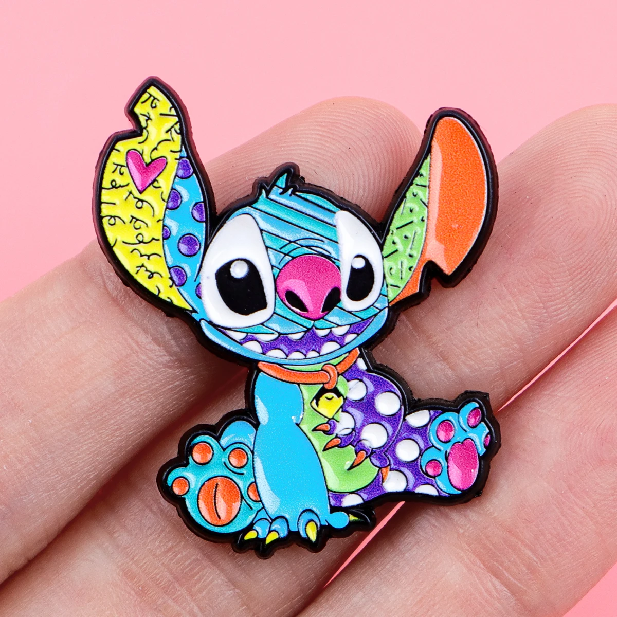 2 unids/set de alfileres esmaltados de alienígena, conjunto de broche de monstruo de dibujos animados, Pin de solapa de Metal, insignia, accesorios para mochila, joyería, regalos para amigos - imagen 5