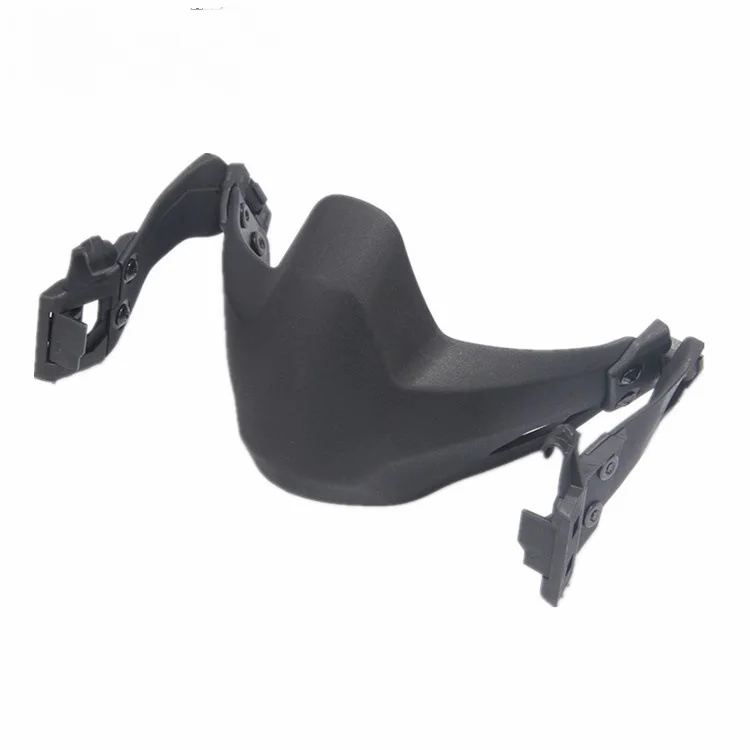 Mich casco Protector facial rápido, visera táctica, plegable, Media máscara - imagen 5