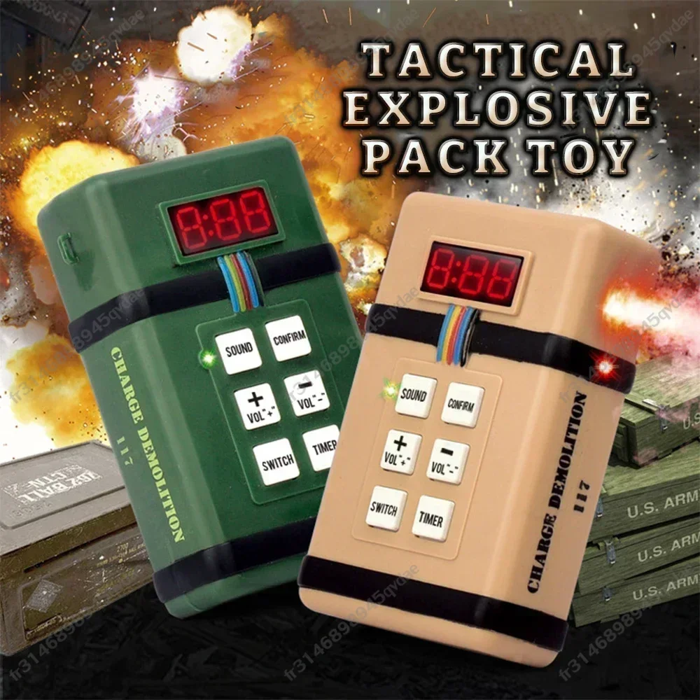 Efectos de sonido ligero, granada de humo CS, juego de Cosplay, nuevo paquete táctico explosivo, juguete Airsoft, juguete para niños, el mejor regalo