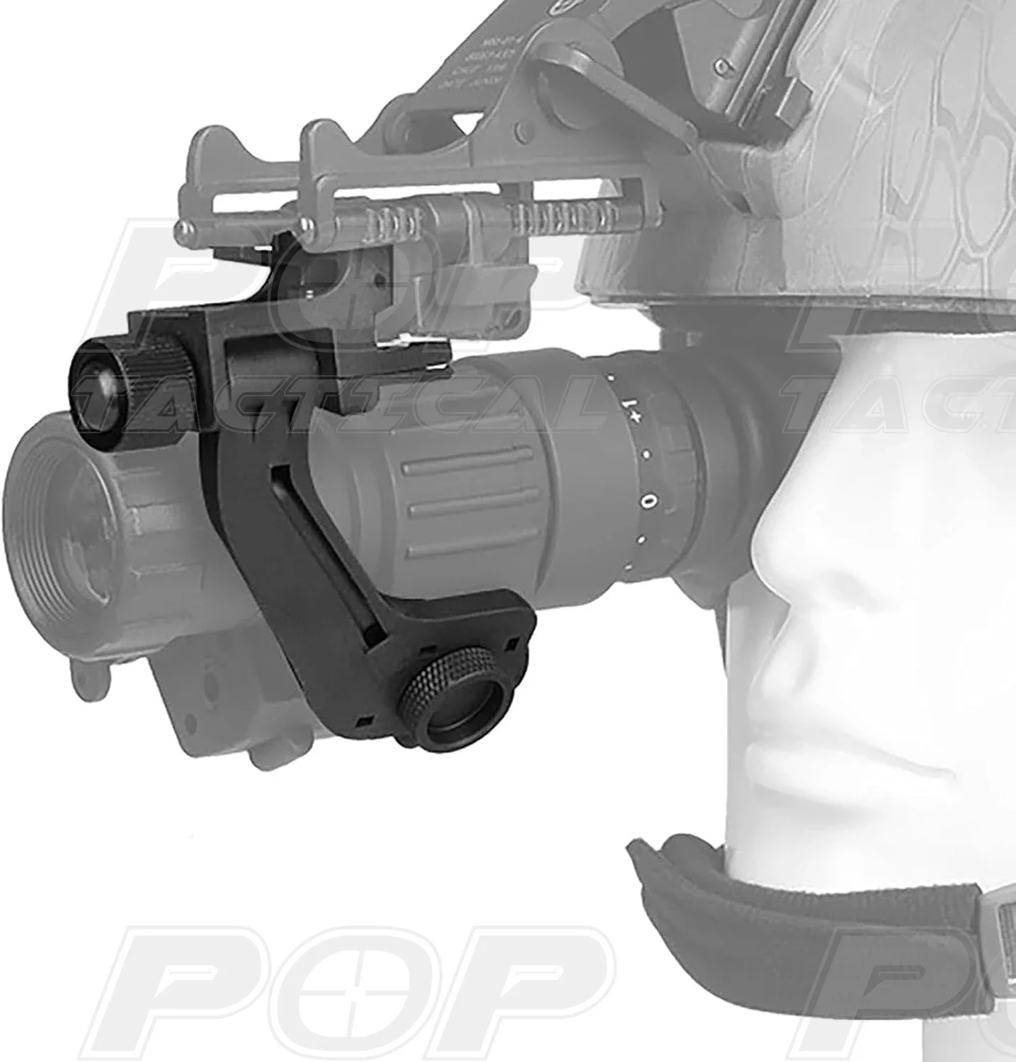 Adaptador de brazo J PVS14 RHNO II Interfaz de bocina de montaje Montaje de visión nocturna PVS14 Compatible con todos los modelos de PVS-14 - imagen 3