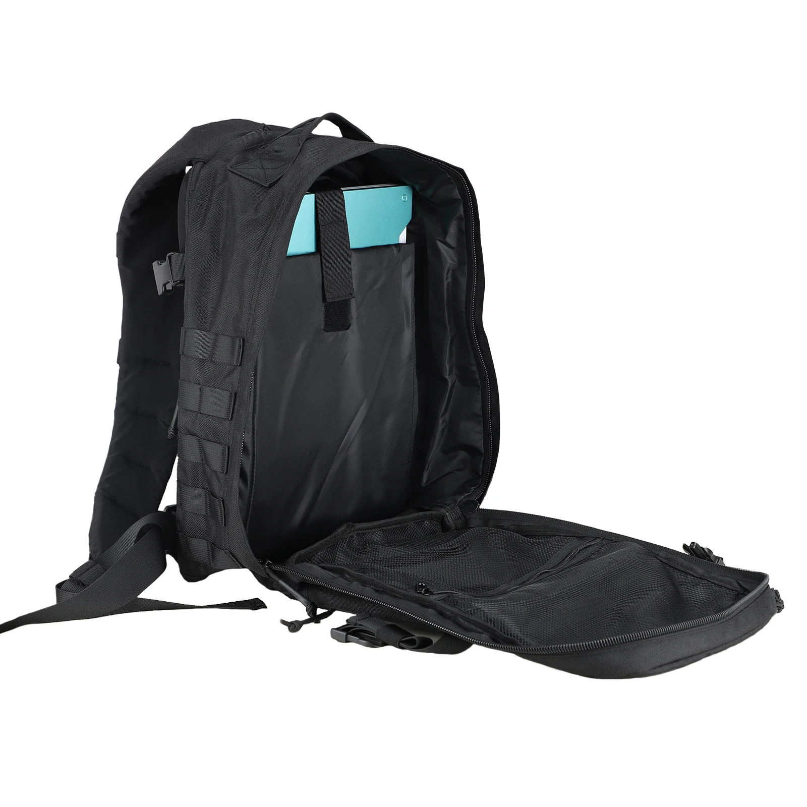 MGFLASHFORCE Mochila Táctica Militar Molle para Hombres, Mochila Militar de 30 L, Bolsa Bug Out, Compartimento para computadora portátil de 15,6" - imagen 5