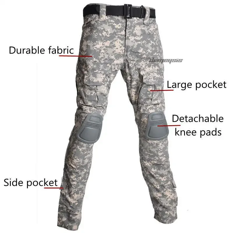 Conjunto Caza 12 Colores - Detalle de camuflaje