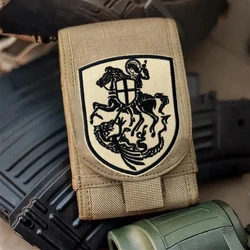 Parche militar táctico del ejército moral, "George The Victorious", material bordado, adecuado para chalecos, chaquetas, mochilas, etc.