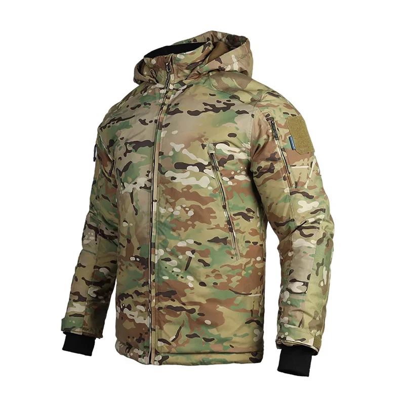 Emersongear-Chaqueta táctica "Arctic Fox", ropa acolchada, cortavientos de algodón de fibra hueca, abrigo cálido para invierno, caza MC - imagen 2
