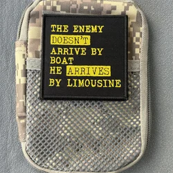 Parche táctico velcro punk moral militar para mochila y equipo