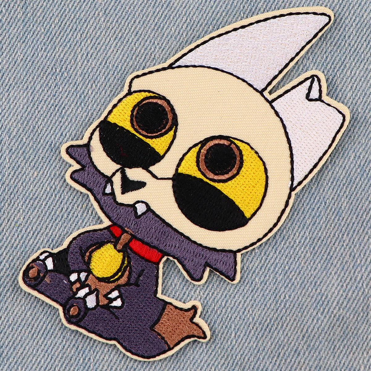 Parche de búho de dibujos animados, parches bordados para planchar, parches para ropa, pegatinas de costura bonitas, apliques - imagen 3