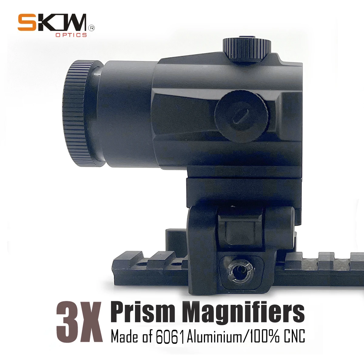 SKWoptics 3x MAGNIFIERS Rifle Scope para Red Dot holográfico, hecho de aluminio - imagen 2