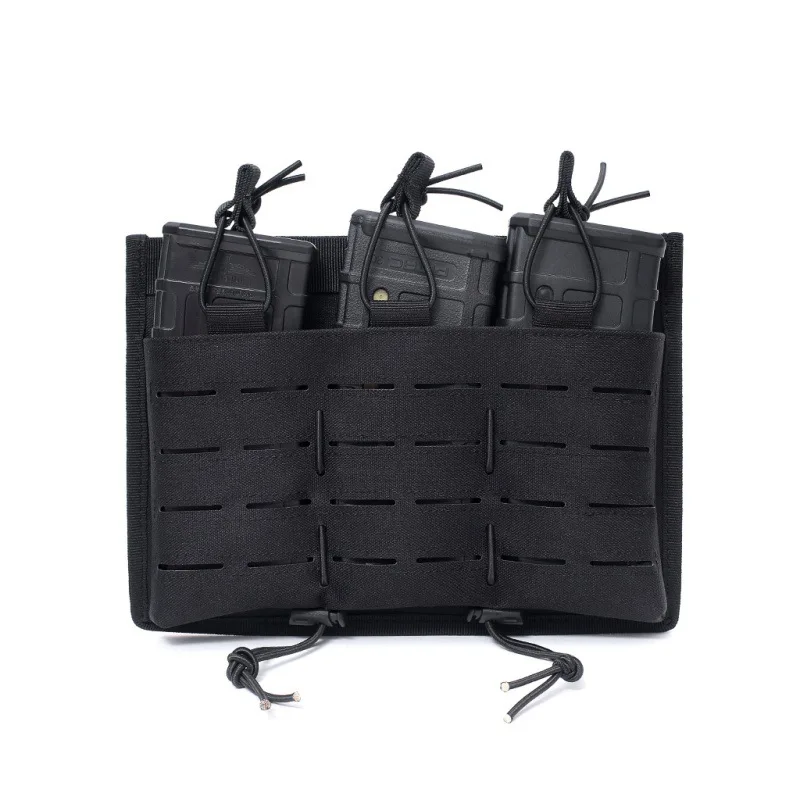 Bolsa táctica magnética para Rifle, accesorio con Triple Molle, de 5,56 MM, para M4, M14, M16, AR-15 - imagen 5