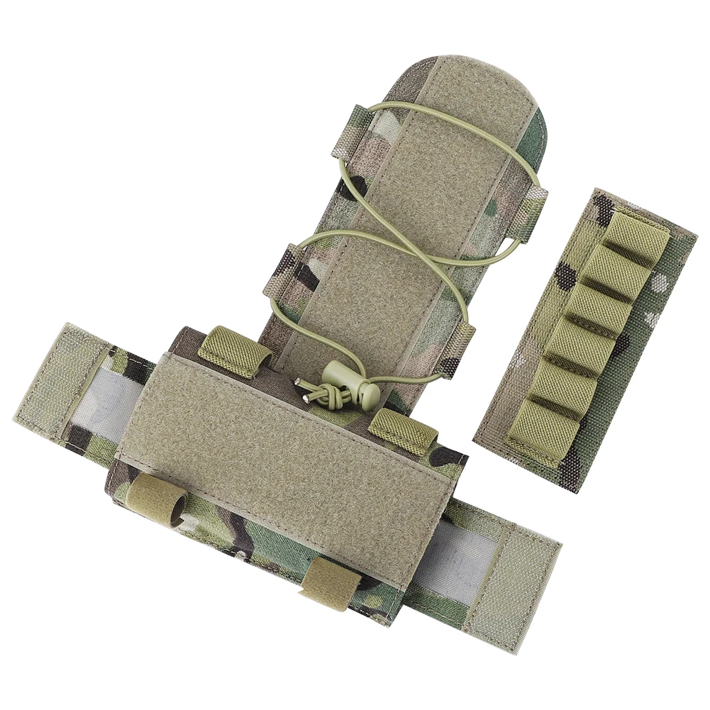 KRYDEX casco táctico GPNVG-18 MK1 bolsa de batería bolsa de contrapeso casco paquete de batería bolsa de peso de equilibrio con gancho y bucle - imagen 4