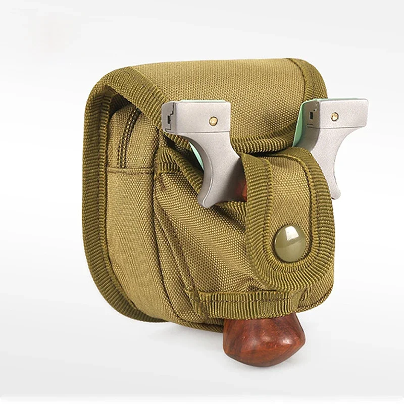 Bolsas de bolas de acero para deportes al aire libre, bolsas de nailon para tirachinas, almacenamiento, cinturones organizadores, mochilas, caza, tiro, entrenamiento - imagen 2