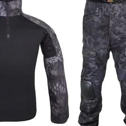 Emersongear Gen2 traje de combate camisas pantalones entrenamiento uniforme táctico conjunto ropa Airsoft caza deportes al aire libre TYP
